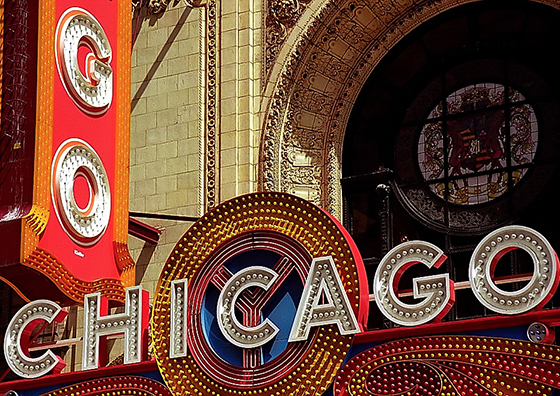 chicago theater sighn